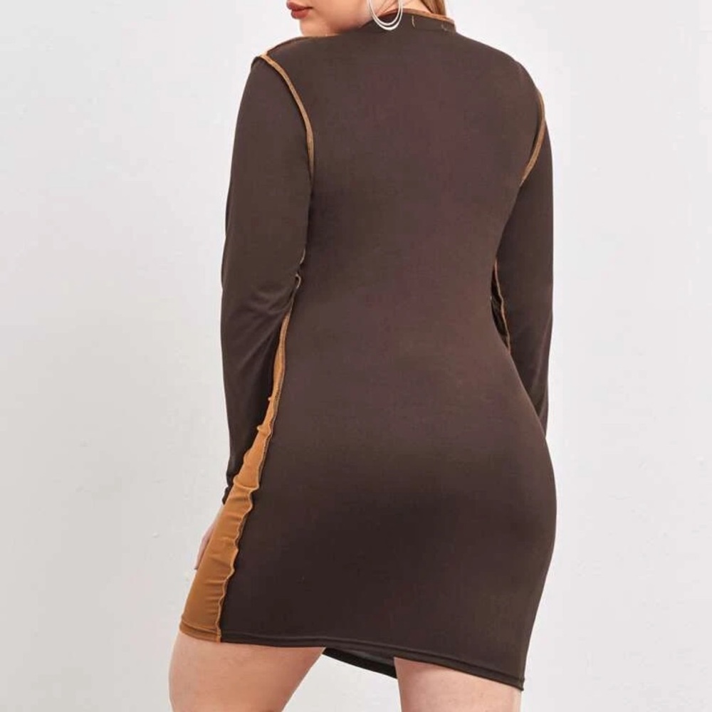 Color-block dress - Picture 2 of 3